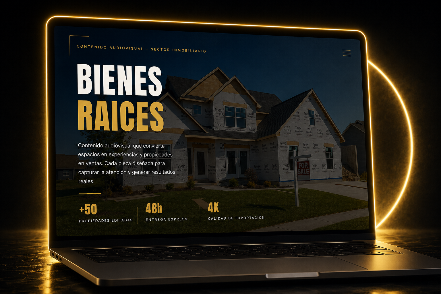 Plataforma web inmobiliaria con catálogo de propiedades y filtros avanzados - Raíz Studio